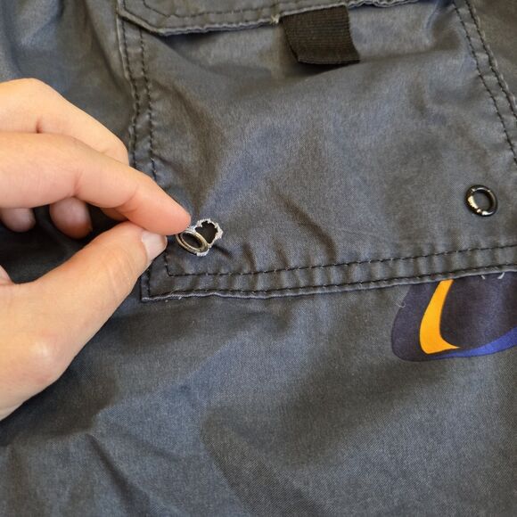 Captain Morgan Rum Cargo Board Shorts Men's Size XL Blue Swimwear Trunks - Picture 5 of 13